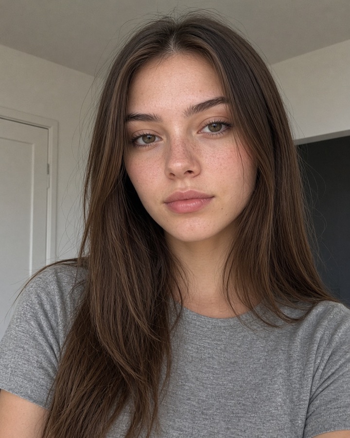 Selfie of a woman