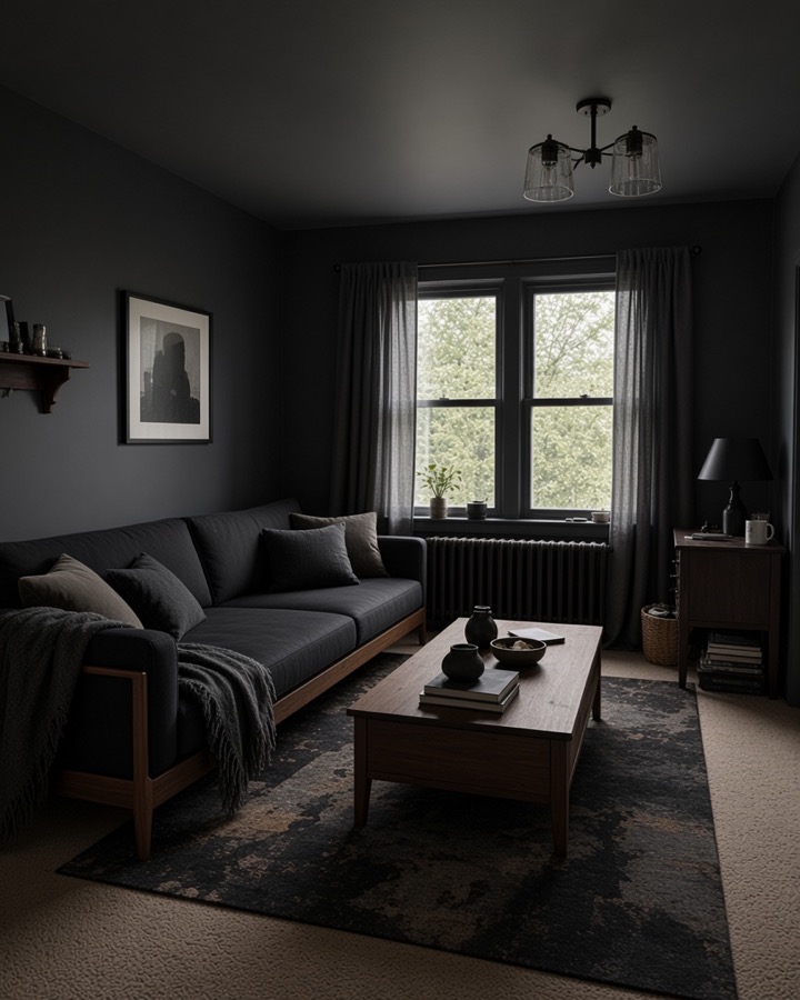 The same room restyled